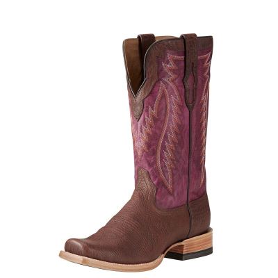 Ariat Relentless Prime - Western Laarzen Bruin / Paars Heren - 30541-319